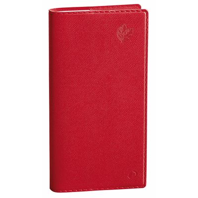 3371010474813-Agenda de poche Equology Italnote recyclé avec répertoire - 1 semaine sur 2 pages - 8,8 x 17 cm - rou--0