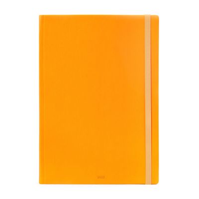 8054117626112-Agenda Colours Collection - 1 jour par page - A4 - orange - Legami--0