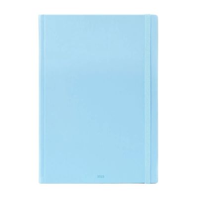 8054117626143-Agenda Colours Collection - 1 jour par page - A4 - bleu ciel - Legami--0