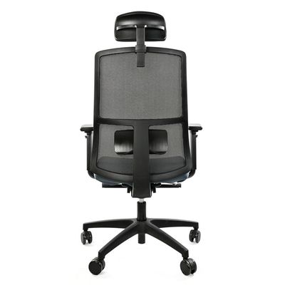 8033540636684-Fauteuil de bureau ARMONIA - accoudoirs réglables - appuie-tête réglable - gris--3