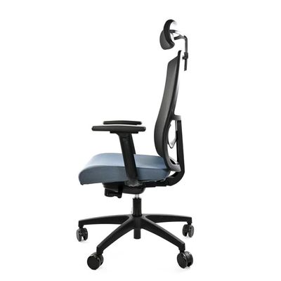 8033540636684-Fauteuil de bureau ARMONIA - accoudoirs réglables - appuie-tête réglable - gris--2