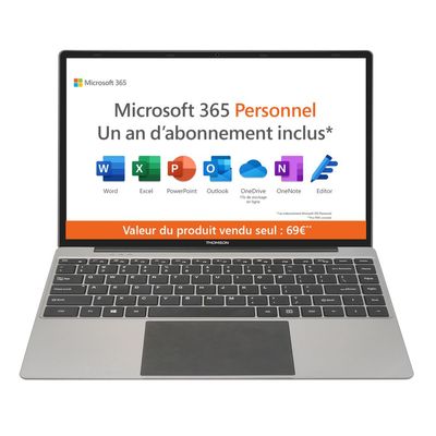 3663792023441-THOMSON Notebook K14C4T128 - PC portable 14.1" - Intel Celeron N4100 - 4 Go RAM - 128 Go SSD - Windows --0