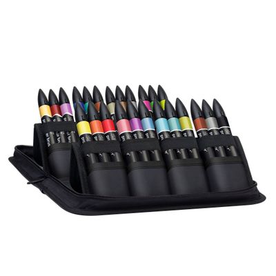 0884955043363-ProMarker - Pack de 25 marqueurs - mix brush metallic neon--1