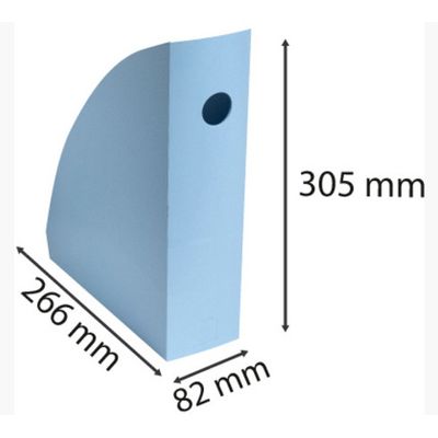 9002490182090-Exacompta BeeBlue - Porte-revues bleu clair--2