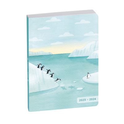 3660942079785-Agenda Magic World - 1 jour par page - 12 x 17 cm - pingouin - Exacompta--0