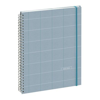 3660942081344-Agenda Casual - 1 semaine sur 2 pages - 16 mois - 21 x 29,7 cm - bleu clair - Exacompta--0