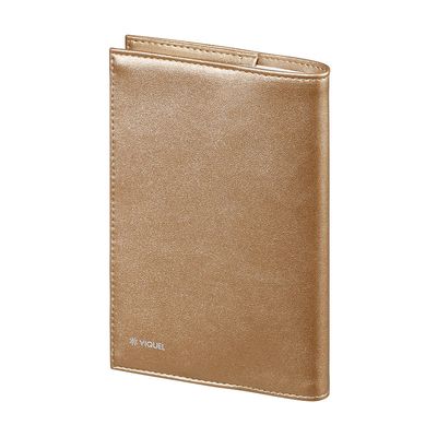 3135257473332-Agenda Disco - 1 jour par page - 12 x 18 cm - bronze ou bleu - Viquel--3