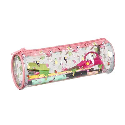 3135250993653-Trousse ronde Tropical Vibes - 1 compartiment - Viquel--2