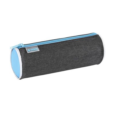 3135250993714-Trousse ronde Foggy - 1 compartiment - gris - Viquel--0