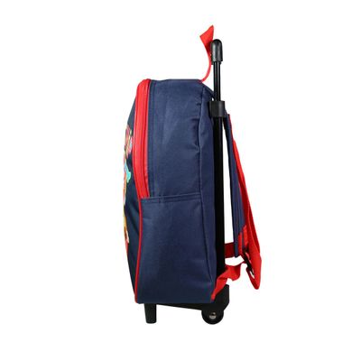 3666311014609-Sac maternelle à roulettes Pat'Patrouille - 1 compartiment - multicolore - Bagtrotter--1