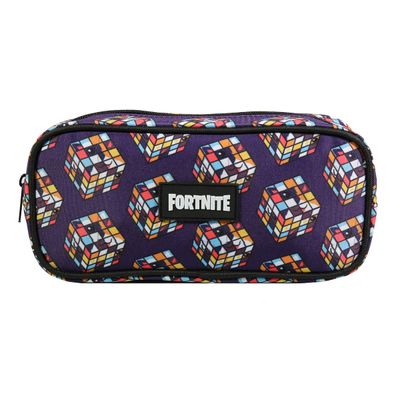 3666311008561-Trousse rectangulaire Fortnite - 1 compartiment - multicolore - Bagtrotter--0