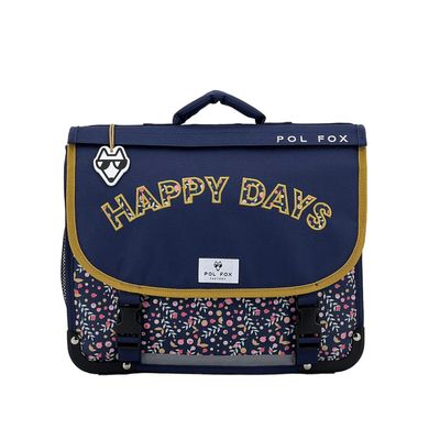 3663842007650-Cartable réversible Happy Blue 41 cm - 2 compartiments - liberty - Pol Fox--0