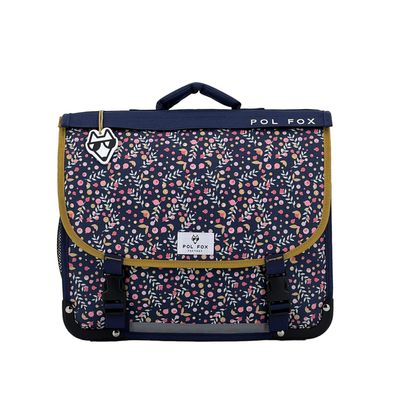 3663842007650-Cartable réversible Happy Blue 41 cm - 2 compartiments - liberty - Pol Fox--1