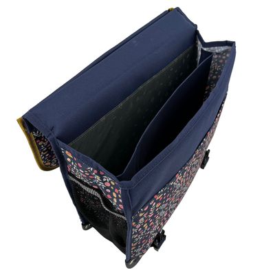 3663842007650-Cartable réversible Happy Blue 41 cm - 2 compartiments - liberty - Pol Fox--3