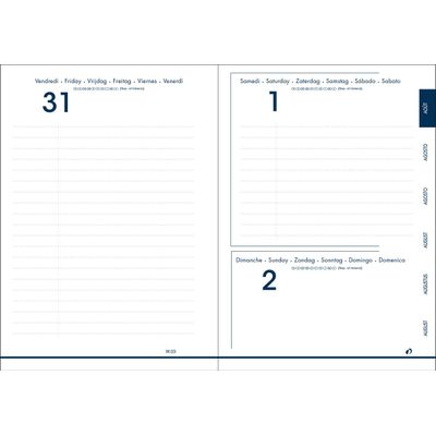 3371010497324-Agenda Colette - 1 jour par page - 12 x 17 cm - framboise - Quo Vadis--2