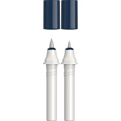 4004675158659-Schneider Paint-It 040 - pack de 2 cartouches de recharge Twin marker - 1 pointe ogive + 1 pointe pince--0