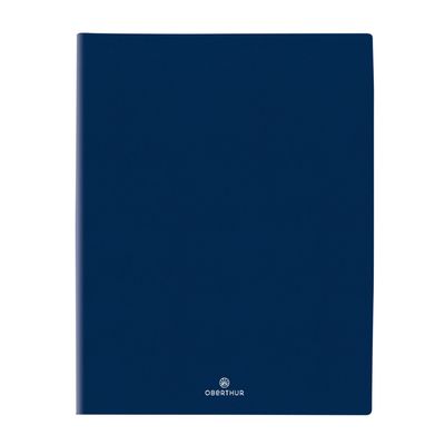 3664447159164-Agenda Odessa - 1 semaine sur 2 pages - 22 x 28 cm - bleu - Oberthur--0