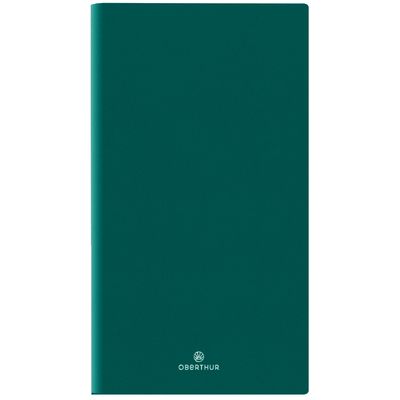 3664447161532-Agenda de poche Odessa - 1 semaine sur 2 pages - 9,5 x 17 cm - vert - Oberthur--0