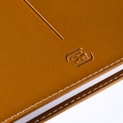 3147280268137-Agenda Voyage - 1 semaine sur 2 pages - 16 x 16 cm - marron - Oxford--2