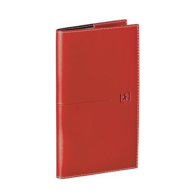 3147280268052-Agenda de poche Voyage - 1 semaine sur 2 pages - 9 x 17 cm - rouge - Oxford--0