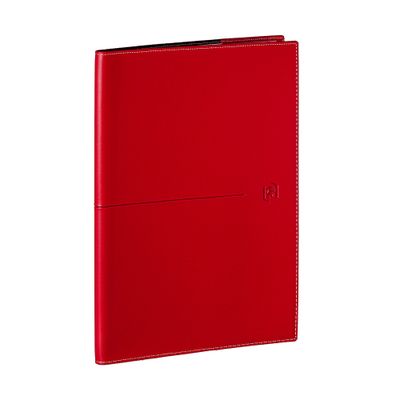 3147280268106-Agenda Voyage - 1 semaine sur 2 pages - 16 x 24 cm - rouge - Oxford--0