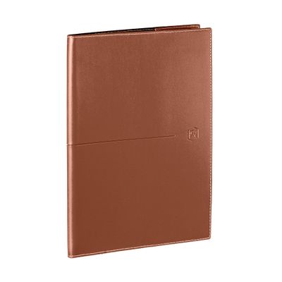 3147280268083-Agenda Voyage - 1 semaine sur 2 pages - 16 x 24 cm - marron - Oxford--0
