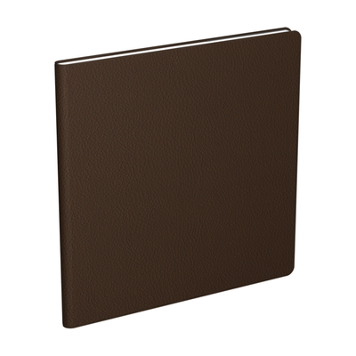 3147280262074-Agenda Classique - 1 semaine sur 2 pages - 16 x 16 cm - marron - Lecas--0