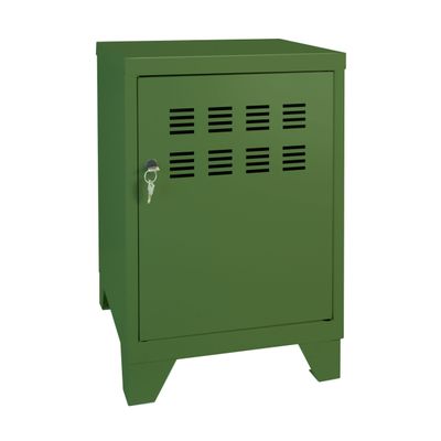 3219090955054-Mini casier Pierre Henry - L40xH59xP40 cm -  1 tablette - kaki--0