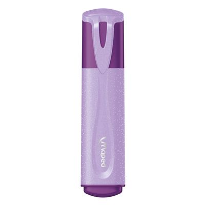 3154147420379-Maped Fluo'Peps Glitter - Surligneur Pastel - violet--0