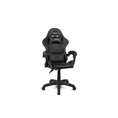 8436587974373-Fauteuil gamer Drift - accoudoirs - appui-tête intégré - noir--0