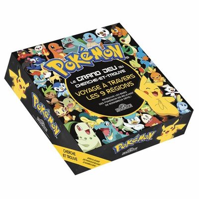 9782821217249-Pokémon : Le grand jeu du cherche-et-trouve : Voyage à travers les 9 régions--0