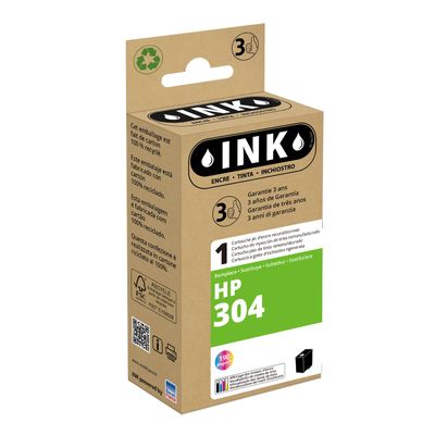 8720282010062-Cartouche compatible HP 304 - cyan, magenta, jaune - Ink--0