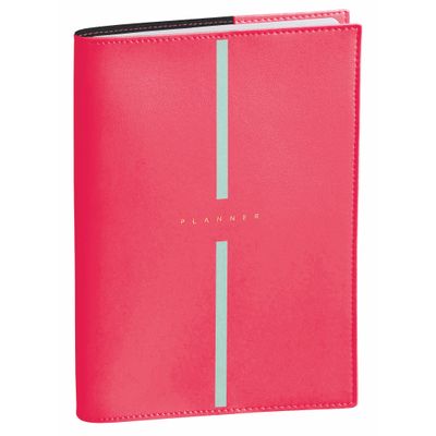 3371010515493-Agenda Billy Plan Week - 1 semaine sur 2 pages - 16 x 24 cm - rose fuchsia - Quo Vadis--0