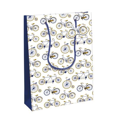 5033601012696-Clairefontaine Kraft - Sac cadeau - grand - 26.5 x 14 x 33 cm - vélo - blanc--0