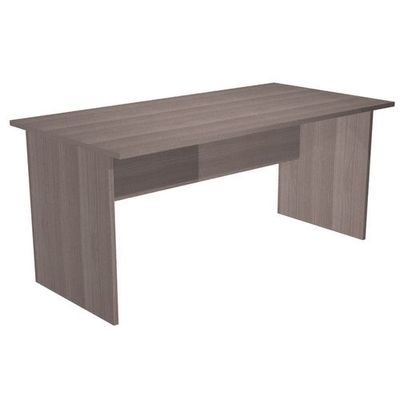 0404051655682-Bureau droit Trend - L160 - Pieds panneaux - plateau imitation frêne Toscan--0