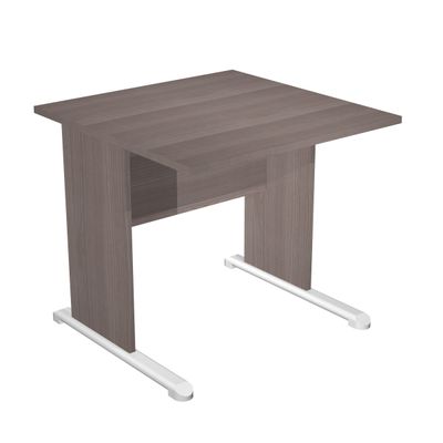 7331920000355-Bureau droit Trend - L80 - Pieds bois - plateau imitation frêne Toscan--0