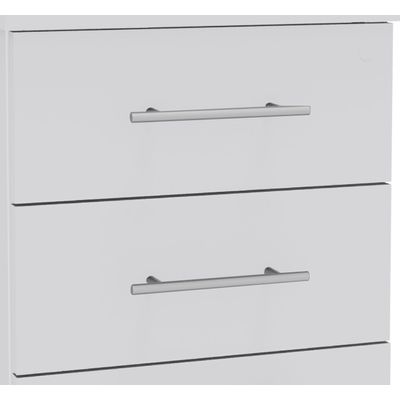 3253310336391-Option kit 2 tiroirs plats a la place du ds  - steely/steely manager - blanc perle--0