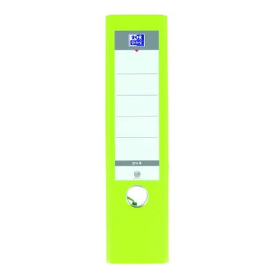 3020120146539-Oxford Smart Pro+ - Classeur à levier - dos 80 mm - A4 - pour 570 feuilles - vert clair--3