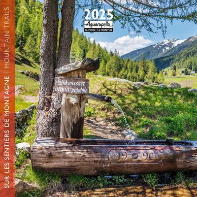 3494150160610-Calendrier mensuel 30x30 cm - 16 mois - Sur les sentiers--0
