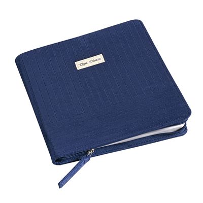 3371010510016-Quo Vadis - Agenda - 2025 - Exécutif - Semainier Planning - Français - Colette - Bleu - 13 mois de décembre à décembre - 16x16 cm - Papier Clairefontaine blanc - Fabri--1