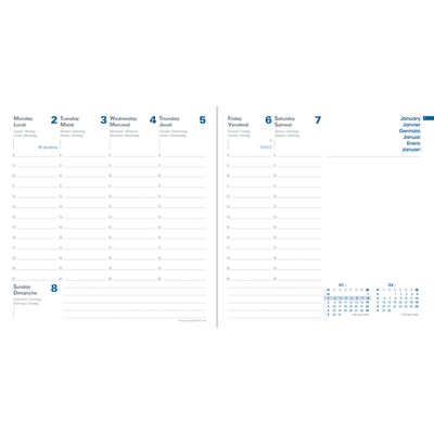 3371010513895-Quo Vadis Harmony - Agenda JAJ Executif - 2025 - semainier - standard / M - 160 x 160 mm - portrait - c--1