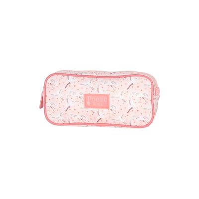 3661507067032-Trousse 2 compartiments KIP POETIC- rose- Kid'Abord--0