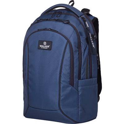 9002638241993-Sac à dos WALKER "Wizzard Campus Neo" - 3 compartiments coloris Shark Blue--0