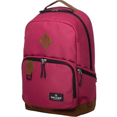 9002638239549-Sac à dos WALKER "Pure Eco" - 2 compartiments coloris Fresh Pink--0