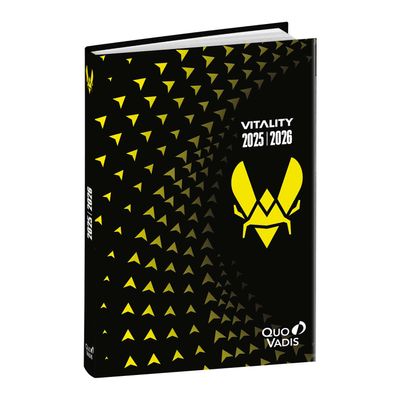 3371010528967-EUROTEXTAGENDA ML Vitality - Swarm - 12x17 cm - Journalier - 12 mois de août à juillet - Quo Vadis--0