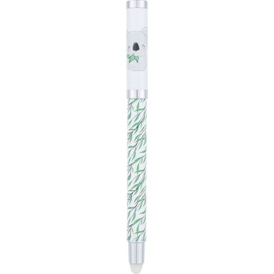 3664447195735-Stylo roller gomme Animaux - 5 decors assortis - Oberthur--2