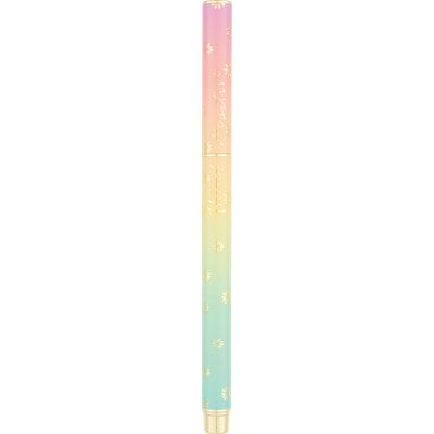 3664447201498-Stylo plume Goldy - 5 decors assortis - Oberthur--3
