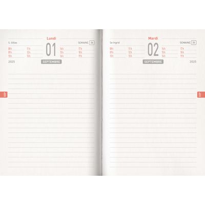 3592930025859-Agenda RDC reliure brochée année scolaire BOUCHUT "Londres" 1 jour /page 12 x 17 cm PEFC 70 %--2
