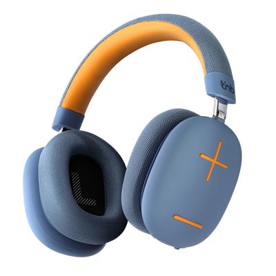 3303170119198-T'nB Bounce Max - Casque Bluetooth sans fil - bleu--0
