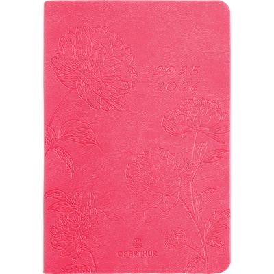 3664447197616-Agenda Summerside - 1 semaine sur 2 pages - 10 x 15 cm - corail - Oberthur--0